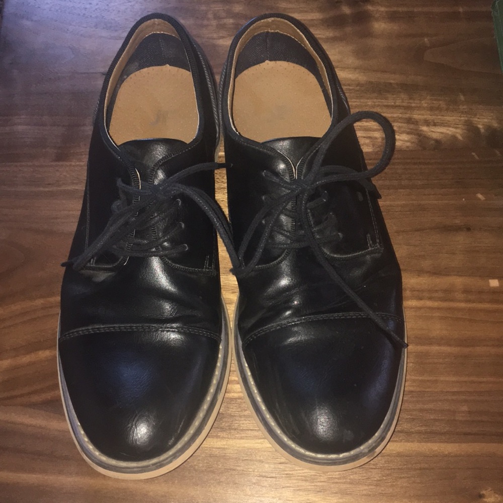 J. Ferrar Black Dress Shoes.